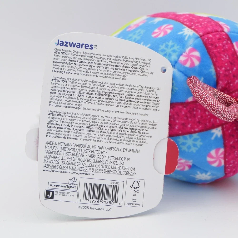 ChewMees by Original Squishmallows Hasina the Present 4